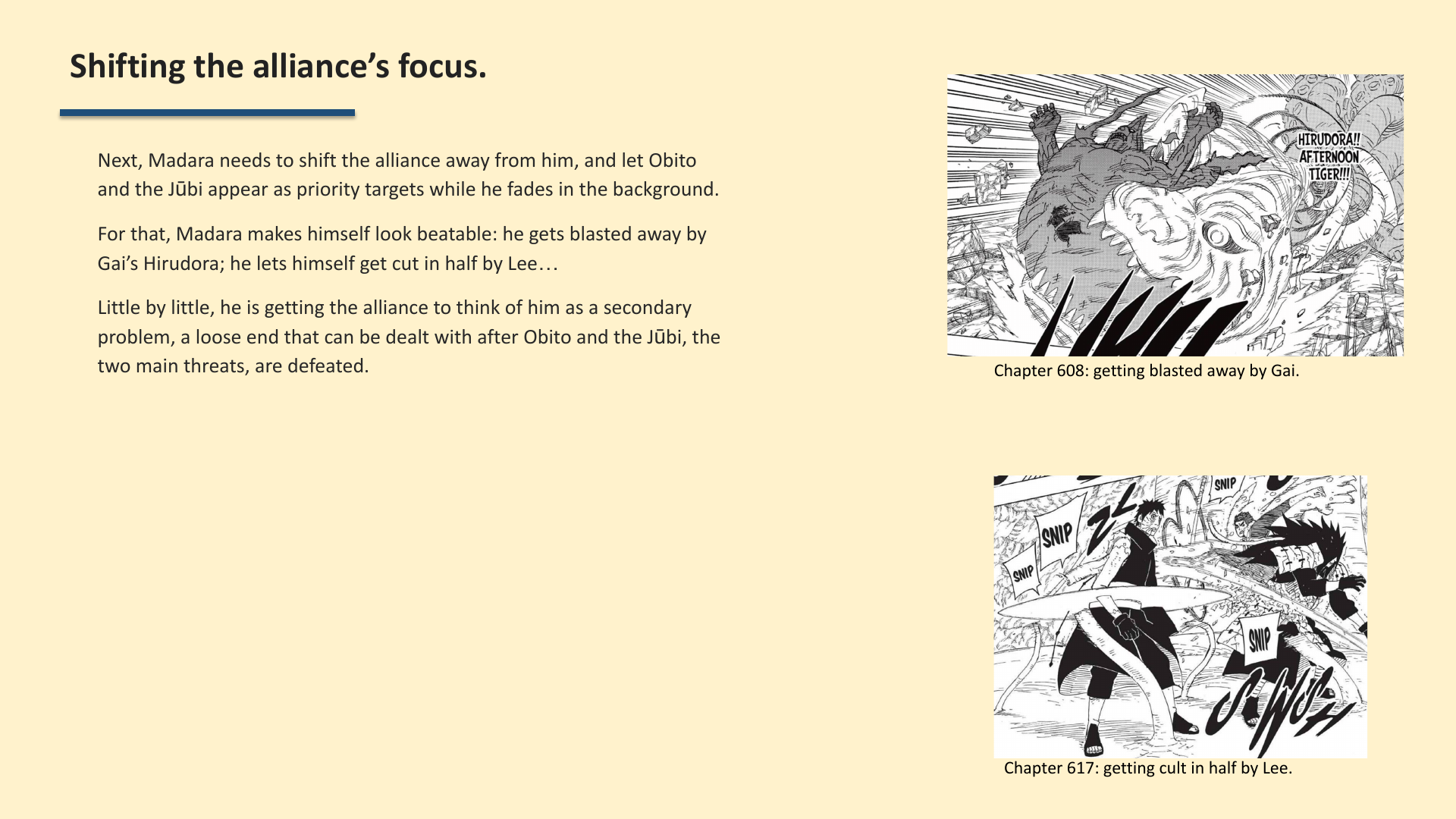 Slide 6: Shifting the alliance’s focus.