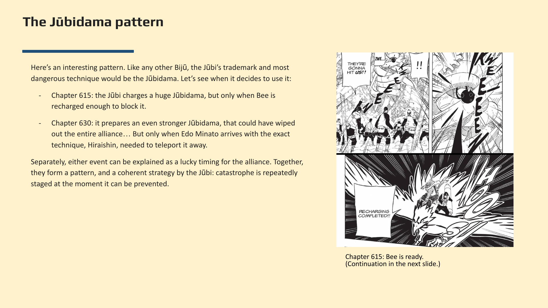 Slide 7: The Jūbidama pattern