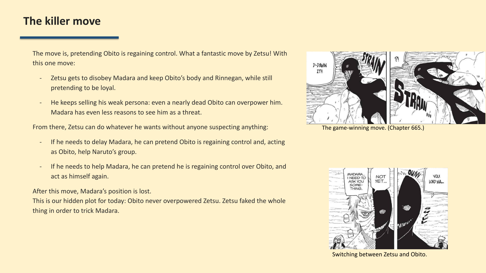 Slide 4: The killer move