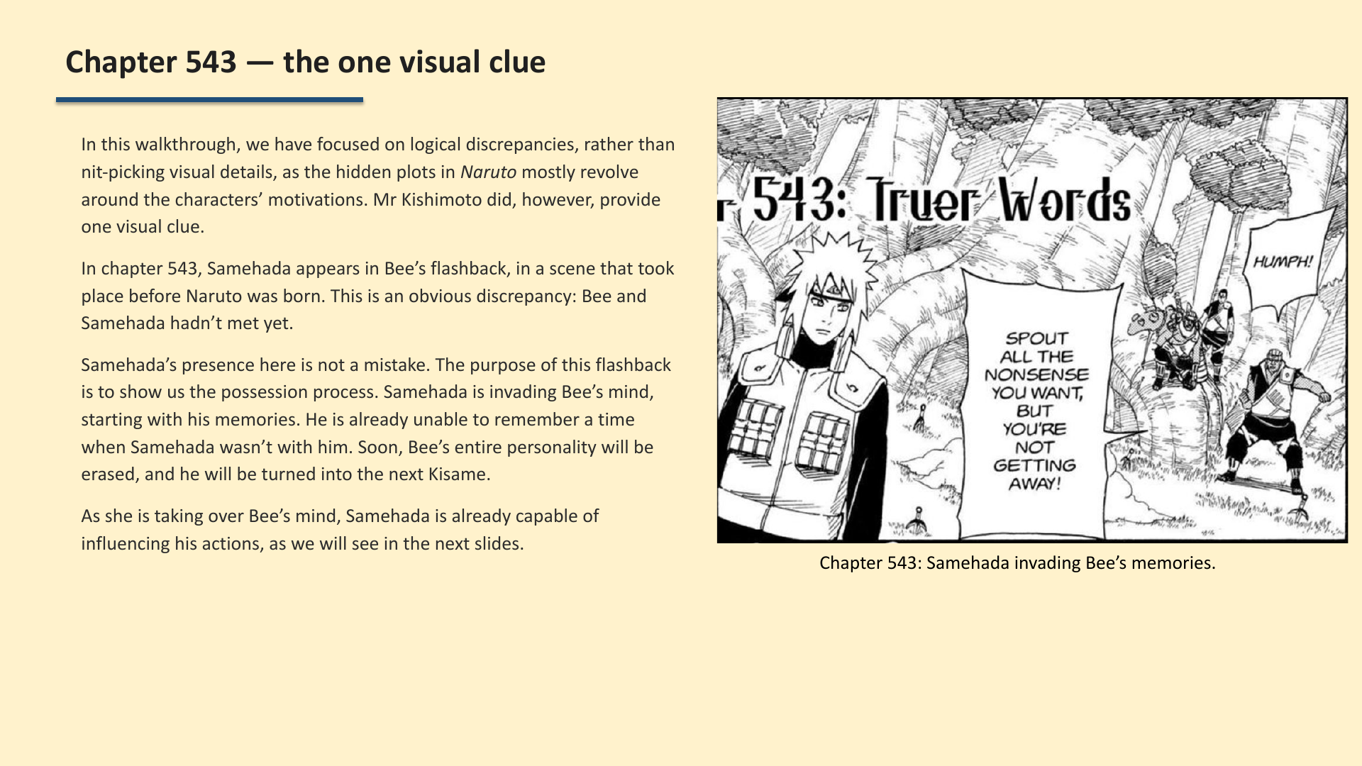 Slide 2: Chapter 543 — the one visual clue