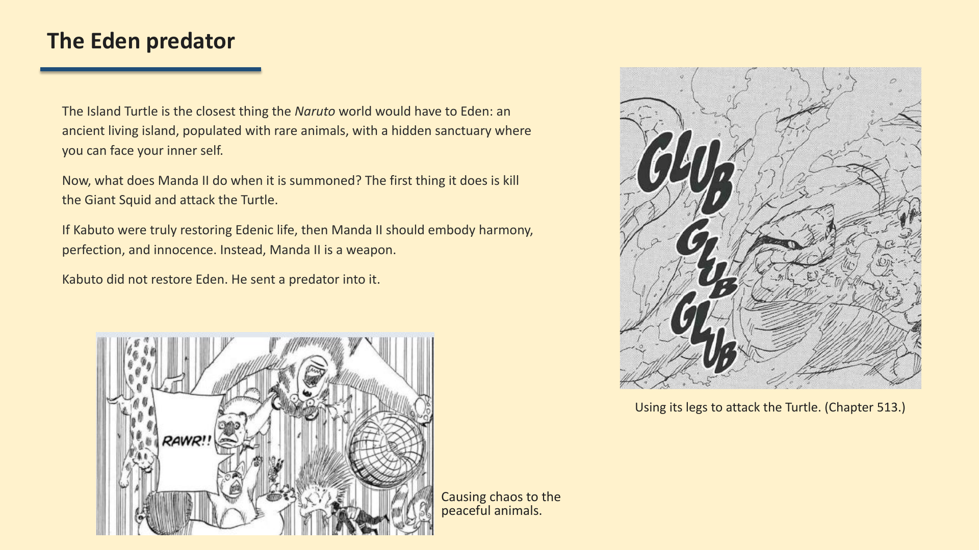 Slide 8: The Eden predator