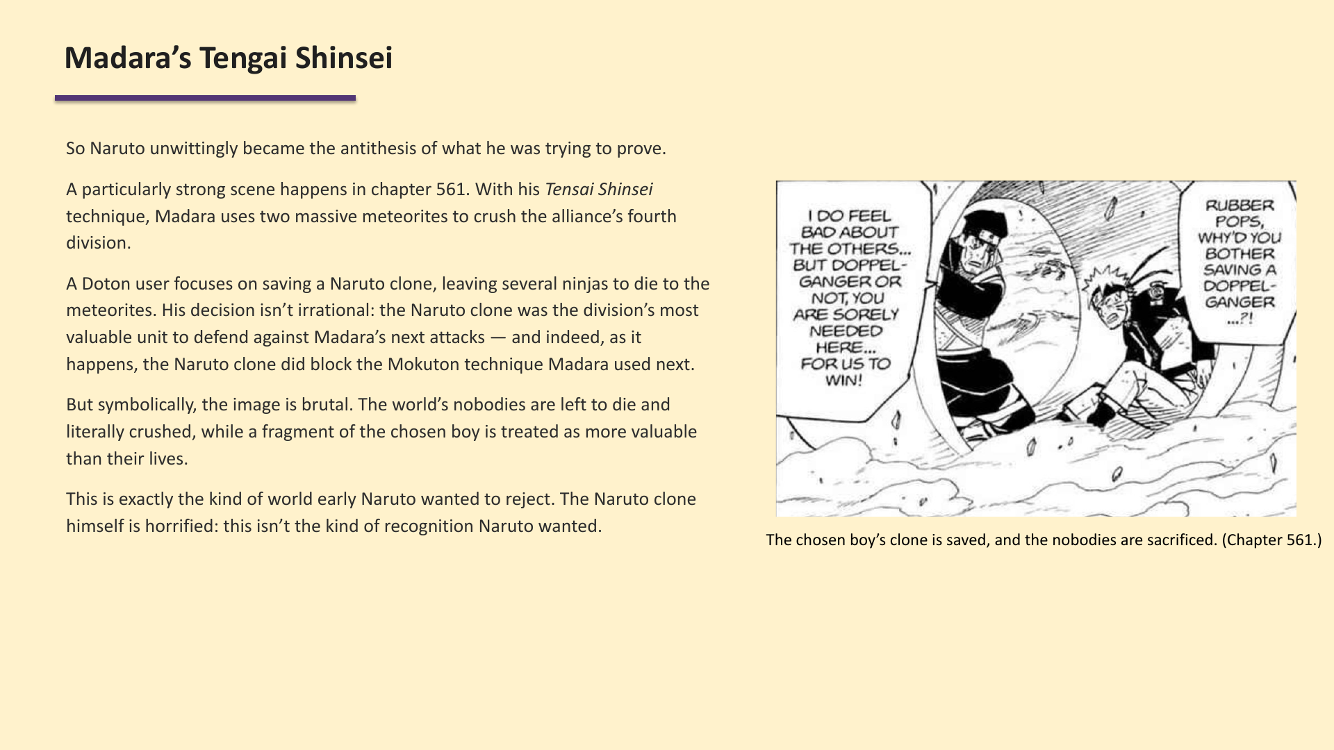 Slide 7: Madara’s Tengai Shinsei