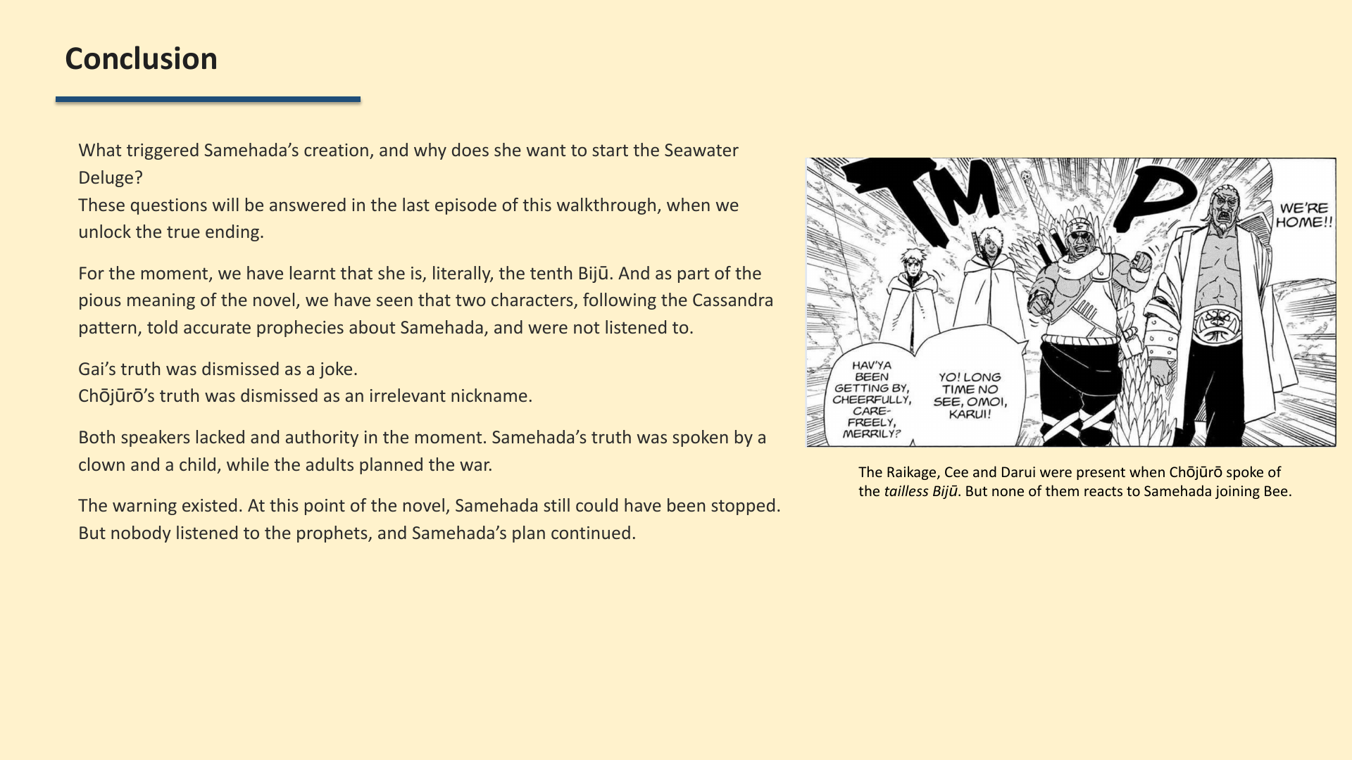 Slide 6: Conclusion