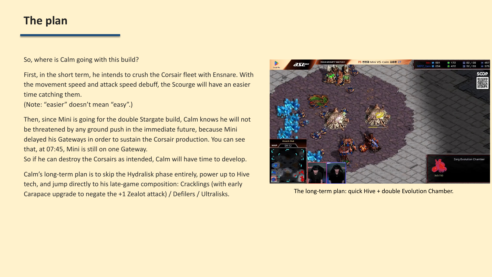 Slide 5: The plan